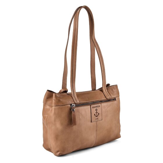 Harbour 2nd Urban Poets Zea Shopper Tas Leer 33 cm