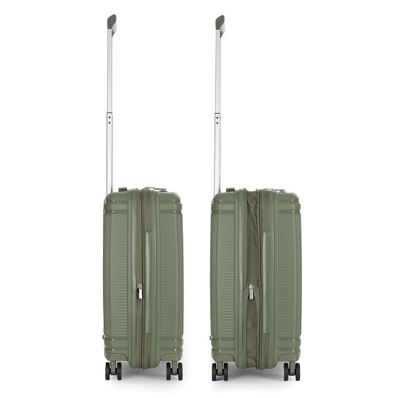 Stratic Straw T 4 wielen Cabinewagen S 54 cm met uitbreidingsplooi