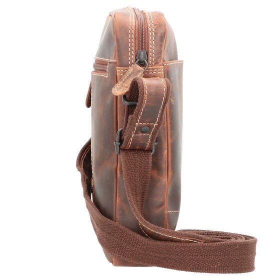 Jack Kinsky Baltimore 2 Schoudertas Leer 20 cm