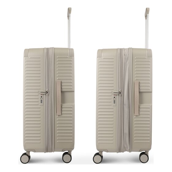 Hedgren Raku 4 wielen Trolley 75 cm met uitbreidingsplooi