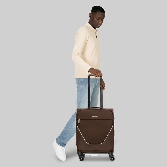 Stratic taska 4-Wiel Cabin Trolley S 55 cm met uittrekbare plooi