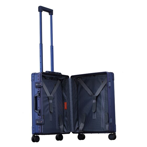 Aleon Traveler International aluminium cabinewagen met 4 wielen, 55 cm
