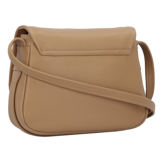 Lacoste City Court Schoudertas Leer 22 cm