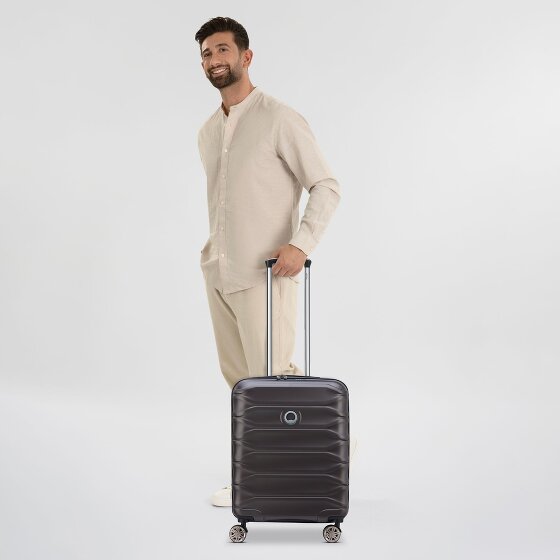 Delsey Paris Meteor 4 wielen Cabinewagen 55 cm met uitbreidingsplooi