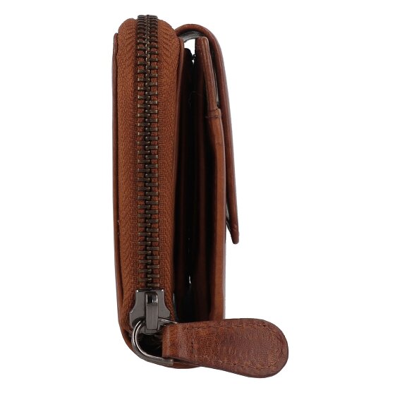 Greenburry Newport Portemonnee RFID-bescherming Leer 14 cm