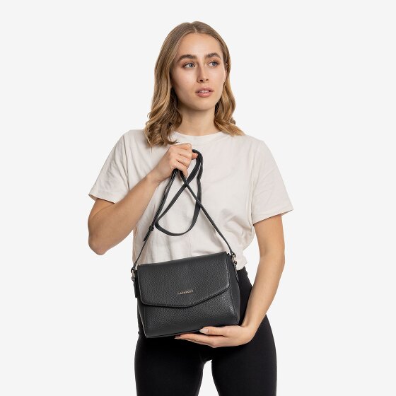 Lazarotti Bologna Leren Crossbody schoudertas leer 22 cm