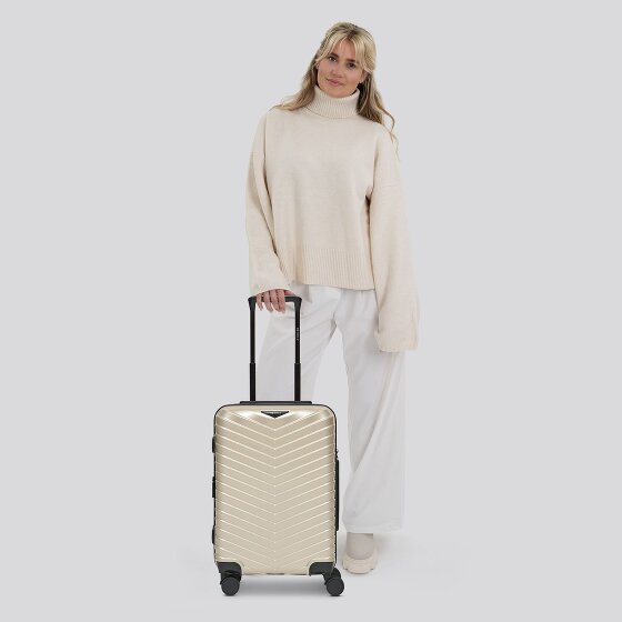 Redolz Essentials 18 4 wielen Cabinewagen 55 cm met uitbreidingsplooi