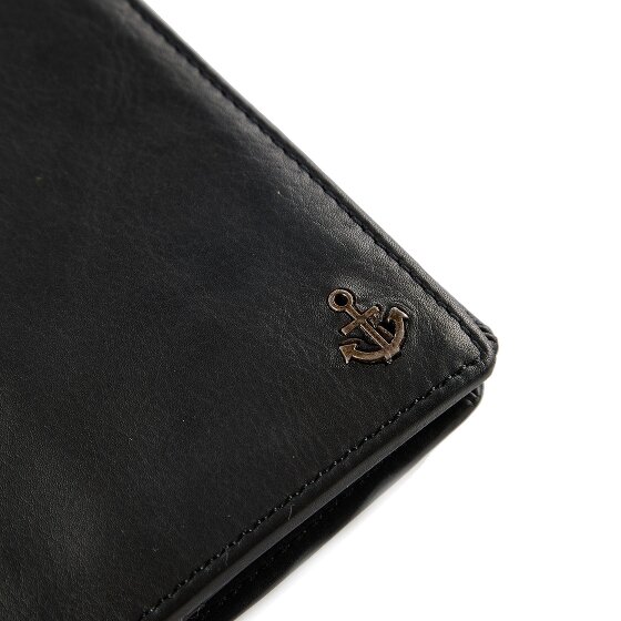 Harbour 2nd Tarquin Portemonnee RFID-bescherming Leer 9.5 cm