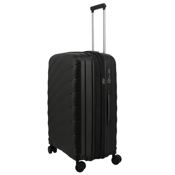 Travelite Burano 4 wielen Kofferset 3-delig met uitbreidingsplooi