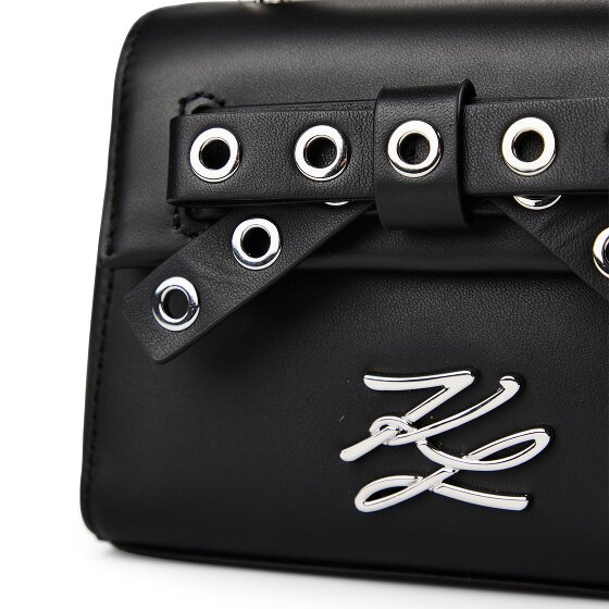 Karl Lagerfeld Autograph Mini handtas Leder 15 cm