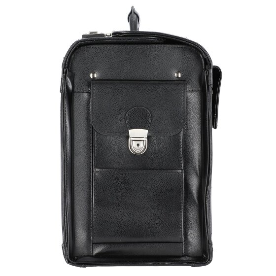 Alassio Leren pilotenkoffer 49 cm met laptopvak