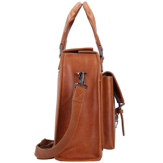 Greenland Nature Lichte natuur aktetas leer 38 cm Greenland Nature Lichte natuur aktetas leer 38 cm