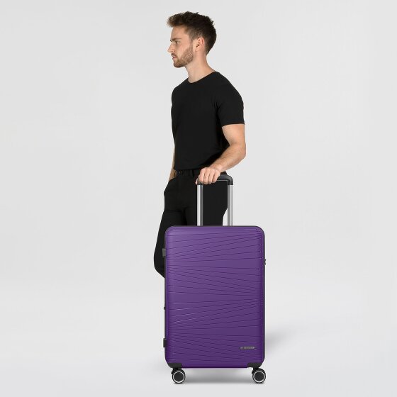 Franky Dallas 3.0 4-wiel trolley M 65 cm met rekbare vouw