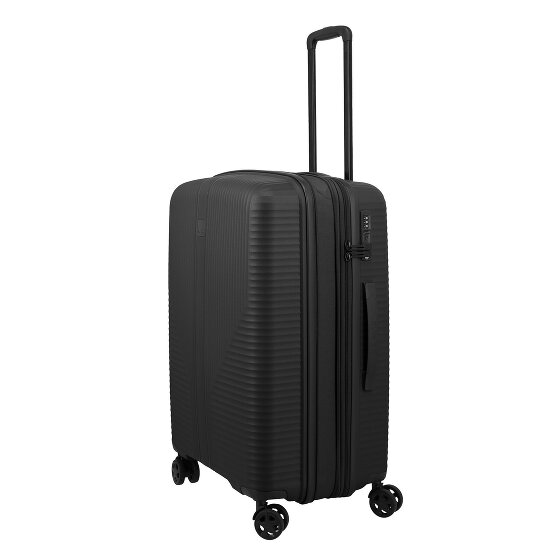 Travelite Air Stripe 4 wielen Kofferset 3-delig met uitbreidingsplooi