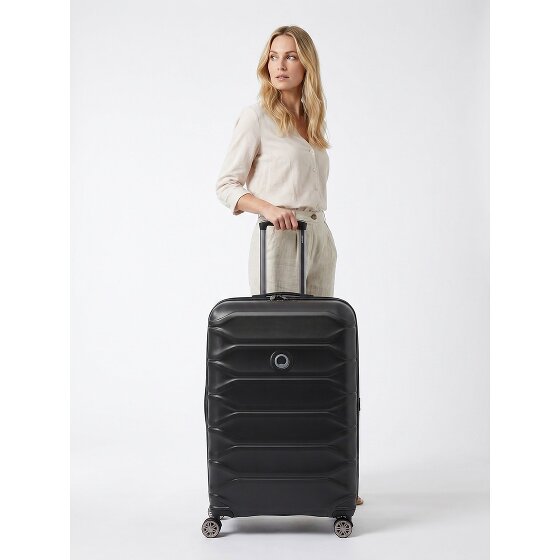 Delsey Paris Meteor 4 wielen Trolley L 78 cm met uitbreidingsplooi