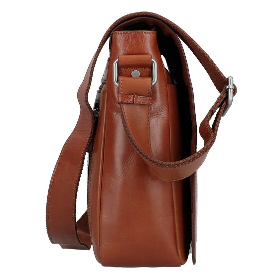 Leonhard Heyden Cambridge Messenger Leder 38 cm Laptopcompartiment