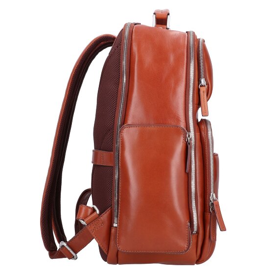 Leonhard Heyden Cambridge Rugzak Leer 42 cm Laptopvak