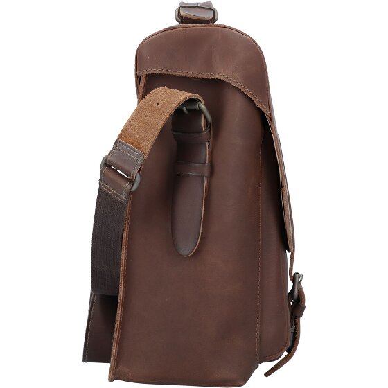 aunts & uncles The Workmates Big Fella Briefcase Leer 39 cm Laptopcompartiment