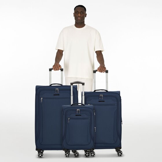 Cocoono Monterrey 4 wielen Kofferset 3-delig met uitbreidingsplooi