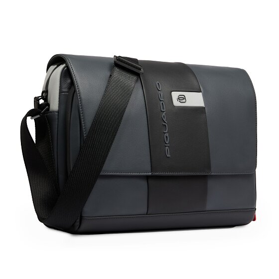 Piquadro Urban Boodschapper RFID-bescherming Leer 35 cm Laptop compartiment