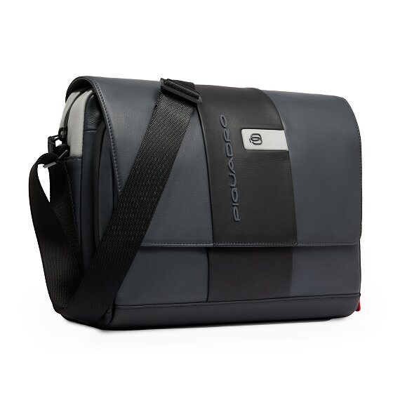Piquadro Urban Boodschapper RFID-bescherming Leer 35 cm Laptop compartiment