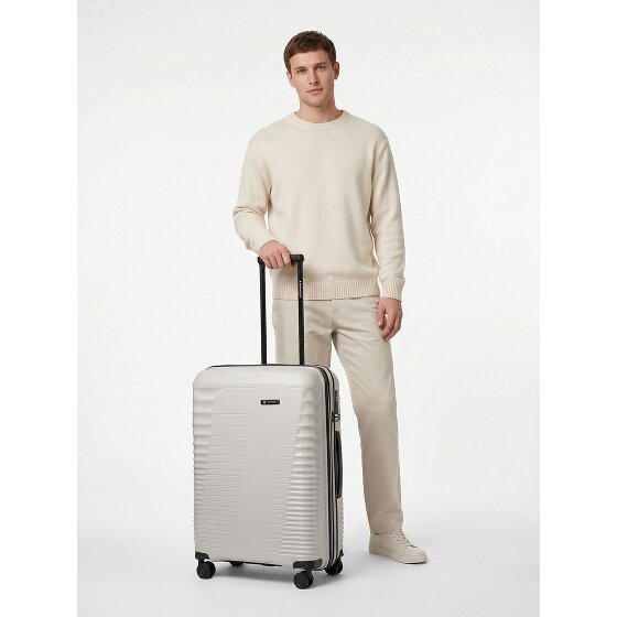 Farmhood Straw Edition 4 wielen Trolley 67 cm met uitbreidingsplooi