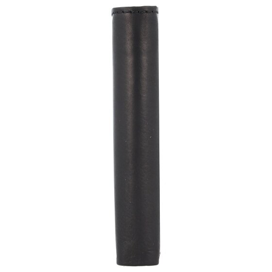 Greenburry Pure Black Portemonnee RFID-bescherming Leer 10.5 cm