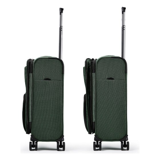 Stratic Bendigo Light + 4 wielen Cabinewagen 54 cm met uitbreidingsplooi