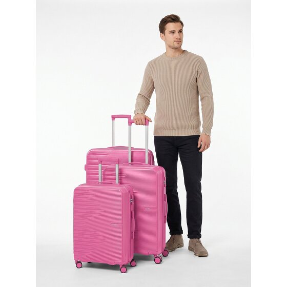 Travelite Pacific 4 wielen Kofferset 3-delig