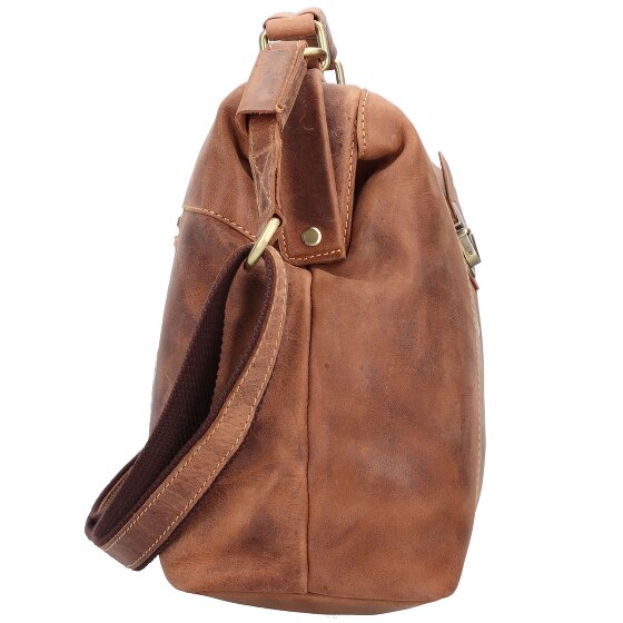 Greenburry Vintage handtas leer 32 cm