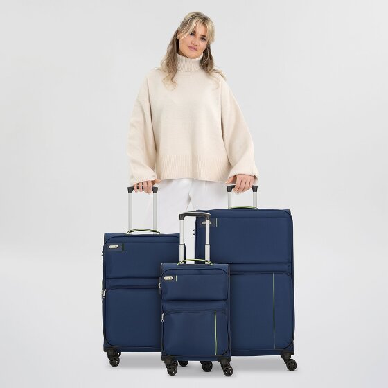 d&n Travel Line 6704 4 wielen Kofferset 3-delig
