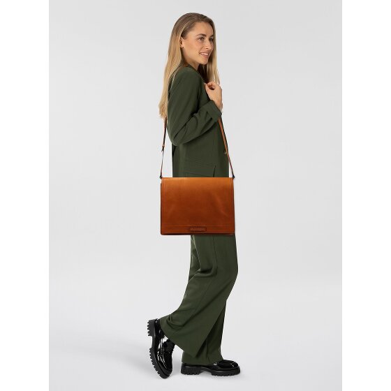The Bridge Leone Aktetas Messenger Leder 35 cm Laptopvak