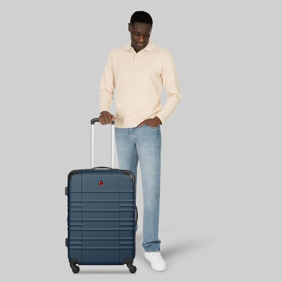 Wenger Amplar Evo 4 wielen Trolley M 65 cm met uitbreidingsplooi