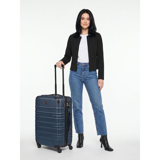 Wenger Amplar Evo 4 wielen Trolley M 65 cm met uitbreidingsplooi