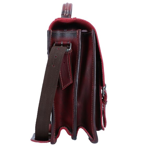 Greenburry Aktetas leer 39 cm