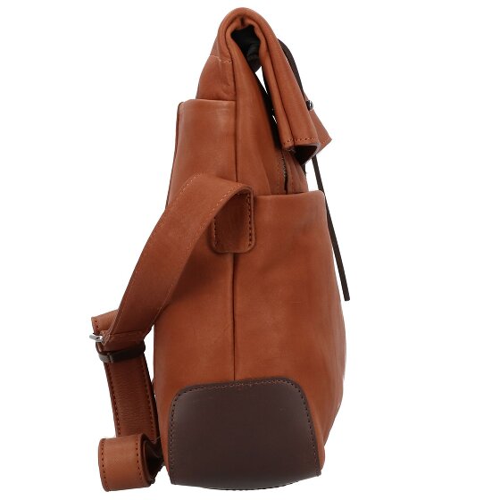 Harold's Mount Ivy Messenger Leer 40 cm Laptopcompartiment