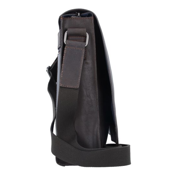 Leonhard Heyden Dakota Schoudertas Leer 38 cm