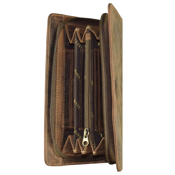 Greenburry Vintage portemonnee leer 18 cm