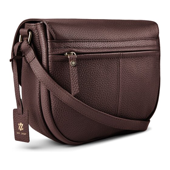 Lazarotti Bologna Leather XL Crossbody tas van leer 27 cm