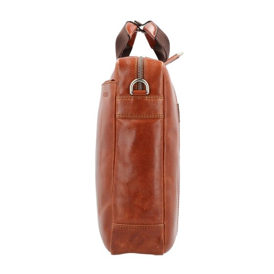 Picard Buddy Aktetas Messenger Leer 42 cm Laptop compartiment