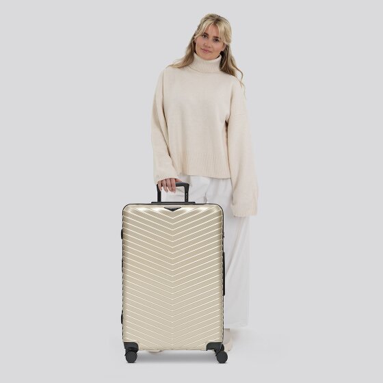 Redolz Essentials 18 4 wielen Trolley 76 cm met uitbreidingsplooi