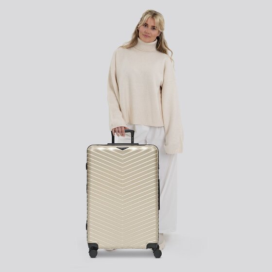 Redolz Essentials 18 4 wielen Trolley 76 cm met uitbreidingsplooi