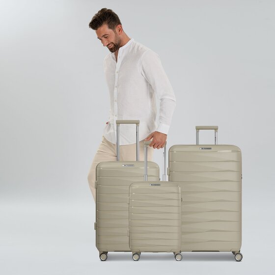 Franky London 4 wielen Kofferset 3-delig met uitbreidingsplooi