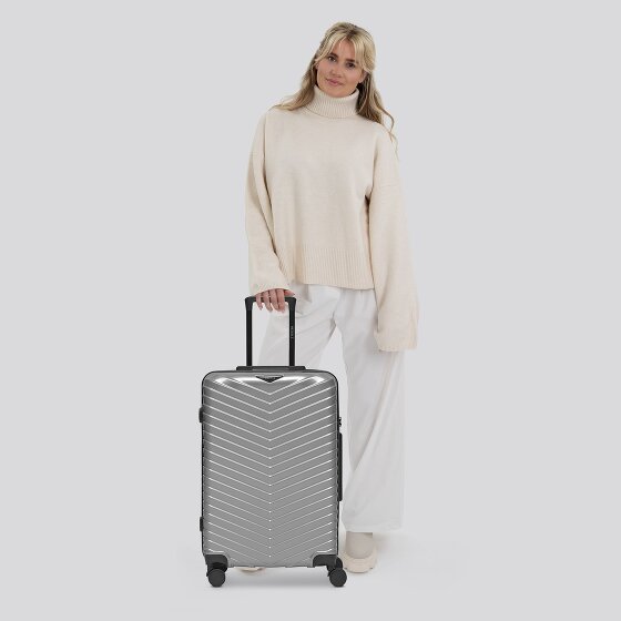 Redolz Essentials 18 4 wielen Trolley 66 cm met uitbreidingsplooi