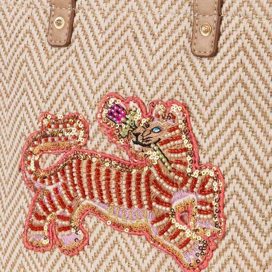 Oilily Zigzag Stripe Shopper Tas 22 cm