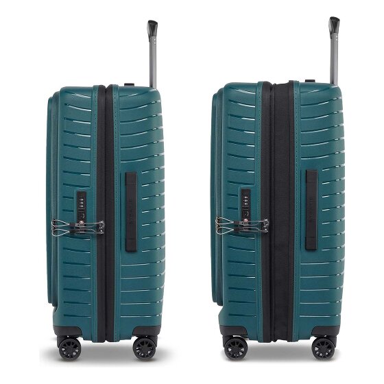 Stratic Novium 4 wielen Trolley M 65.5 cm met uitbreidingsplooi