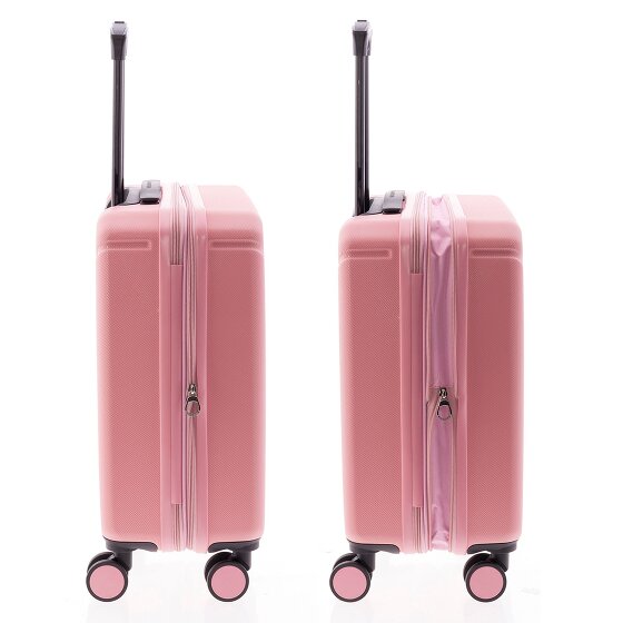 Gladiator 2900 4 wielen Cabinewagen 55 cm met uitbreidingsplooi Gladiator 2900 4 wielen Cabinewagen 55 cm met uitbreidingsplooi