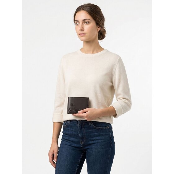 oxmox Leather Portemonnee RFID-bescherming Leder 11 cm
