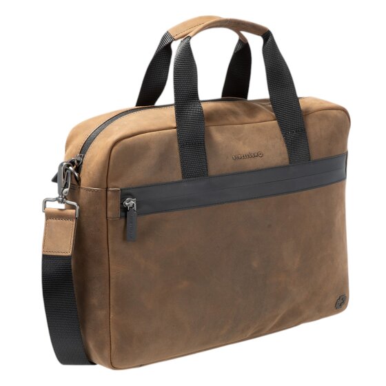 Strellson bow road charles Koffer Leer 39 cm