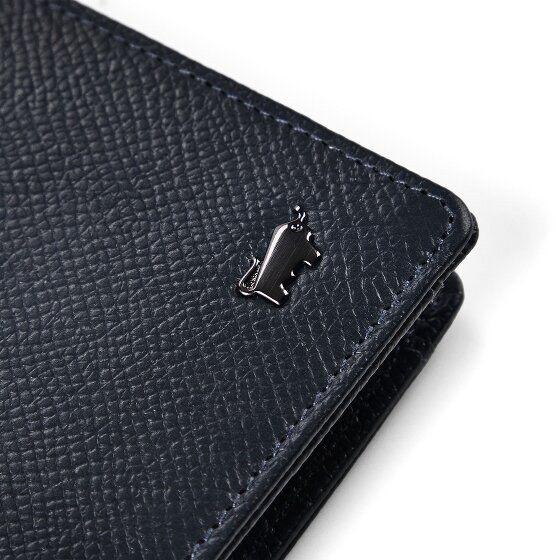 Braun Büffel Robin Portemonnee RFID-bescherming Leder 12 cm